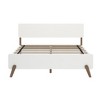 Max & Lily Mid-Century Modern Queen-Size Panel Bed - 3 of 4