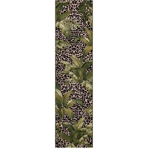 Unique Loom    Outdoor Botanical Andromeda Area Rug - 1 of 4