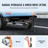VEVOR Hydraulic Pickup Truck Crane, 500 lbs Capacity, 360° Swivel, Hitch Mounted Crane with Three Boom Capacities of 110 lbs, Orange - 4 of 4