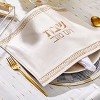Waterdale Collection - Small Embroidered Crystal Stone Challah Cover - 2 of 2