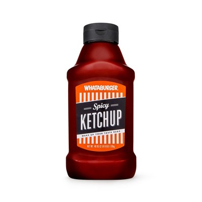 Whataburger Texas Size Spicy Ketchup 40 Oz Bottle