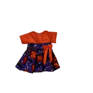 Doll Clothes Superstore Handmade Jack o Lantern Dress Fits Cabbage Patch Kid Dolls - 1 of 4
