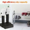 Costway 2-Shoe Electric Shoe Dryer Warmer Portable Adjustable Boots Socks Gloves W/Timer - 2 of 4