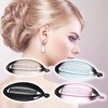 Unique Bargains Women's Hair Accessories Interlocking Ponytail Banana Clip - image 3 of 4