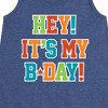 Girls' - Instant Message - Its My Bday Graphic Sleeveless Aline Dress - 2 of 4