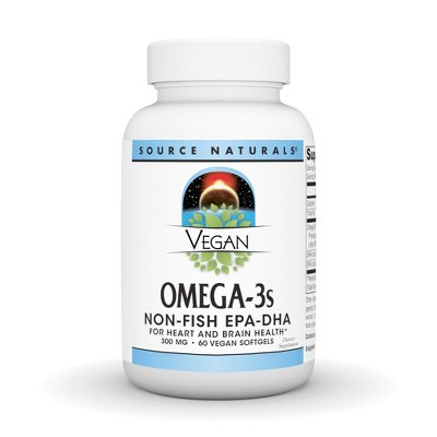 Vegan Omega-3 EPA-DHA by Source Naturals, Inc.  -  60 Softgel