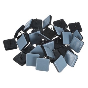 Unique Bargains Polytetrafluoroethylene Square Nail on Furniture Sliders - 1 of 4