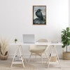Stupell Industries Crow & Hummingbird Perched Black Framed Floater Canvas Wall Art - 2 of 4