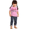 Cute Christmas Carol Santa Baby Toddler Baby Girl T Shirt Brisco Brands - 3 of 4