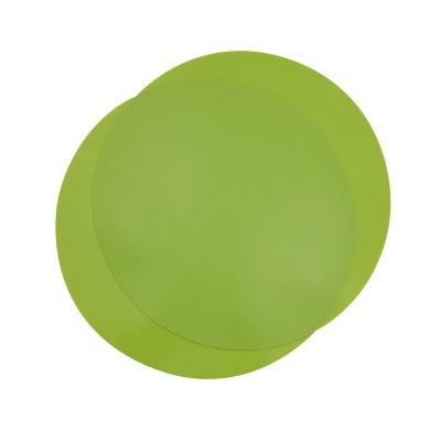 Juvale 2 Pack Silicone Microwave Mats, Green Kitchen Pot Holders, 11.75 In Round Trivets