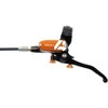 Hope Tech 4 V4 Disc Brake and Lever Set - Front, Hydraulic, Post Mount, Orange - 2 of 3