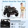 24V Powered Wheels 2-Seater Kids Ride-On Car with Remote Control, Ride On Off-road Car Toy with Adjustable Speeds, Musics, Easy Assembly - 2 of 4