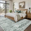 Area Rug Vintage Boho Rugs, Washable Print Indoor Rug Traditional Decorative Floor Carpet Non Slip Carpet Rug for Living Room Bedroom Entryway - 2 of 4