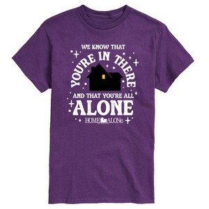 Men's - Home Alone - We Know Youre In There Short Sleeve Graphic T-Shirt - 1 of 3
