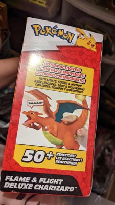 Pokémon Charizard 7-inch Deluxe Feature Figure - Interactive Plus 2-inch  Pikachu with Launcher