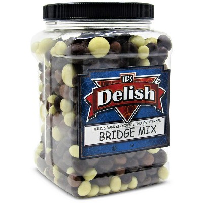 Chocolate Bridge Mix Medley by It's Delish, 3 LBS Jumbo Container