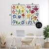 Stupell Industries Scandinavian Wild Flowers 2pc Canvas Art Set, 20" x 30" - 3 of 4