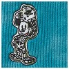 Disney Mickey Mouse Skeleton Embroidered Patch Tie-Dye Adult Beanie OSFM - 2 of 4