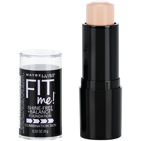 Maybelline Fit Me Dewy + Smooth Liquid Foundation Makeup, Fair Porcelain, 1  Count (Packaging May Vary)