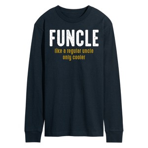 Men's - Instant Message - Funcle Definition Long Sleeve Graphic T-Shirt - 1 of 4
