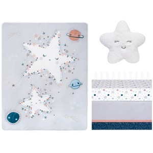 Sammy & Lou Starlight Baby Nursery Crib Bedding Set - 4pc - 1 of 4