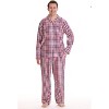 #FollowMe Mens Flannel Pajama Set  Stylish & Cozy Winter Sleepwear - 2 of 4