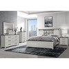 FONTOI Large Scale Avery Mirror Sleek Wood Frame Dresser Attached Stylish Modern Home Accent for Bedroom or Living Room, Beige, 44.76"*1.69"*38.86" - 4 of 4