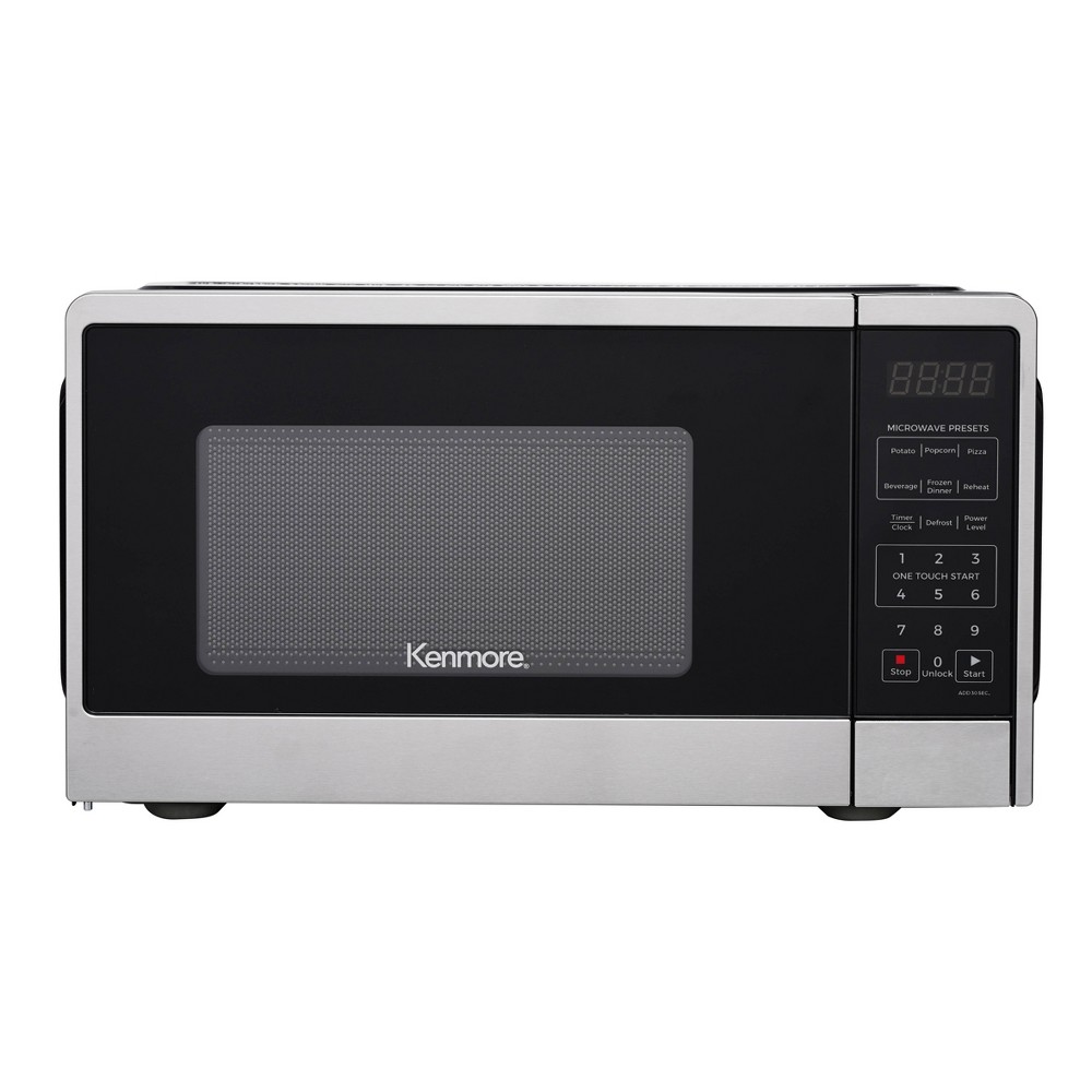 Kenmore 700W Countertop Microwave Oven Stainless Steel