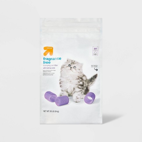 Fragrance Free With Baking Soda Clumping Cat Litter 20lbs Up