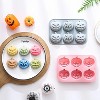 JDICTION 2 Pack Pumpkin Chocolate Molds, 6 Cavity Pumpkin Shapes for Halloween, Autumn, Thanksgiving, Candy, Gummy, Resin, DIY Crafts - 3 of 4