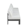 Meridian Furniture,Nizuc Water Resistant Fabric Outdoor Patio Modular Sofa - 3 of 4