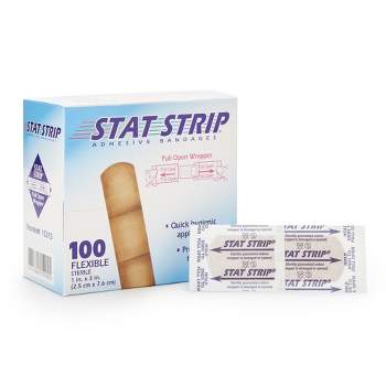 Aso Adhesive Strips For Wounds, Crayon Design, 100 Count, 1 Pack : Target