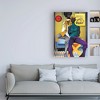 Trademark Fine Art -Jaleel Campbell 'Right On!' Canvas Art - 3 of 3