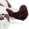 Pound Puppies Classic Plush Cream with Med Brown Spots - 4 of 4