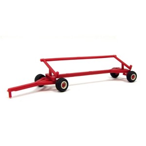 Standi Toys 1/64 Plastic Red Combine Header Trailer ST206 - 1 of 2