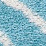turquoise/ivory