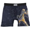 Star Wars Mens' 2 Pack Chewbacca Boxers Underwear Boxer Briefs Black - 4 of 4