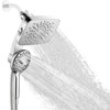 Cobbe 2-in-1 Dual Shower Head, 5-Spray Detachable Round Handheld Shower Head - 2 of 4