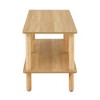 Vynxaria Modern 2-Tier TV Stand - Stylish & Functional Living Room Furniture - 4 of 4