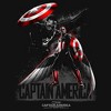 Girl's Captain America: Brave New World Black and Red Action Poster T-Shirt - 2 of 4