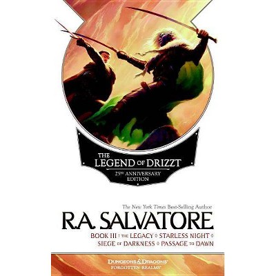 The Legend of Drizzt, Book III - 25th Edition by  R A Salvatore (Paperback)