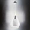 Urban Ambiance Luxury Casual Indoor Pendant,  20-3/4''H x 15"W x 15''D,  Matte Black Finish, UHP4935 - 3 of 4