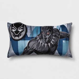 Marvel Black Panther Throw Pillow, Blue Black