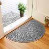WaterHog 2'x3'3" Boxwood Indoor/Outdoor Half Round Door Mat - 2 of 4