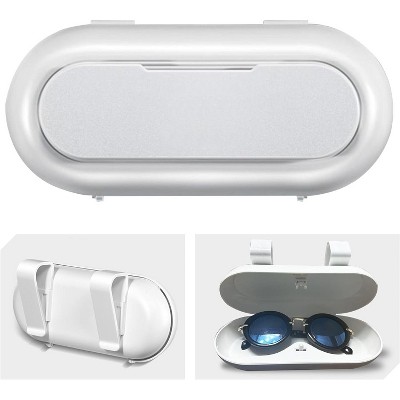 TruAIR Car Sun Visor Glasses Box Ð Universal Sunglasses Clip and Storage Case