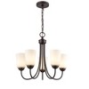 Millennium Lighting Ivey Lake 5 - Light Chandelier in  Rubbed Bronze - 2 of 4
