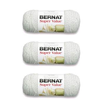 Bernat Softee Chunky Gray Ragg Yarn - 3 Pack Of 100g/3.5oz - Acrylic - 6  Super Bulky - 108 Yards - Knitting/crochet : Target