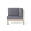 Maggift Outdoor Patio Seating Sets, Unique Design, Ideal for Conversations, Perfect for Gardens and Living Spaces, Gray, 30.25"*30.25"*26.5" - 3 of 4