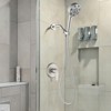 Cobbe 7 Settings Hand Shower (with Filtration) Single Handle Wall Mounted Showerhead with 59-Inch Stainless Steel Hose and Valve Brushed Nickel - 3 of 4