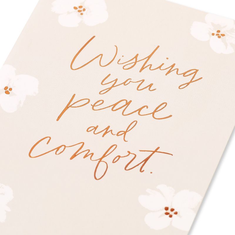 &#39;Peace and Comfort&#39; Sympathy Card, 6 of 7